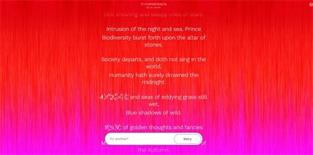 帮助这个人工智能的Google艺术项目撰写全球集体诗