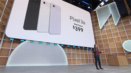 Google Pixel 3a和3a XL将以399美元起售