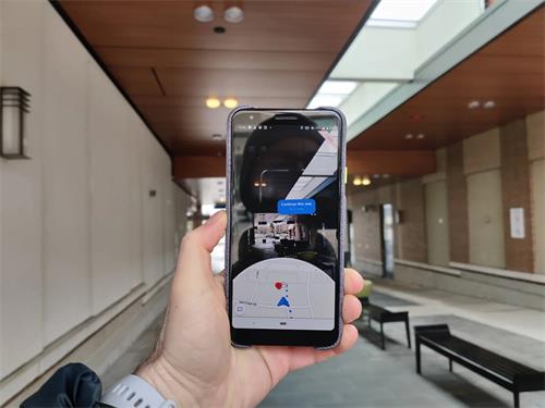 Google地图中的AR导航正在向Pixel手机推出