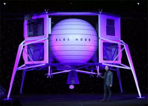 杰夫贝佐斯宣布Blue Origin将登上月球