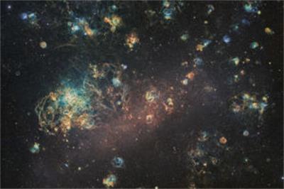 大麦哲伦云以240万像素的图像呈现