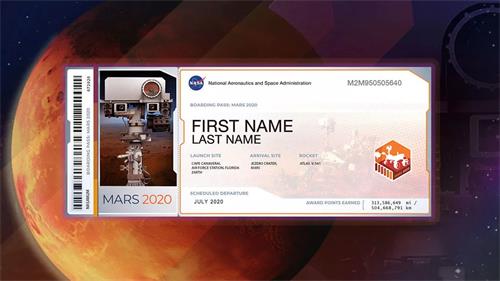 美国宇航局正在向火星发放常旅客点数