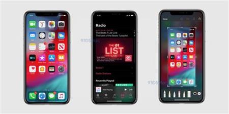 iOS 13的暗模式在新屏幕截图中显示