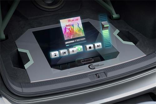 大众的GTI Aurora概念车具有全息控制的音响系统