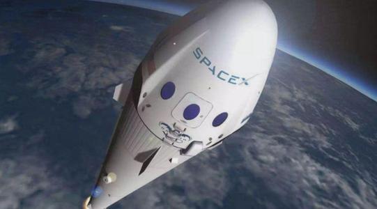 SpaceX相机捕获了令人难以置信的火箭部件返回地球的视图