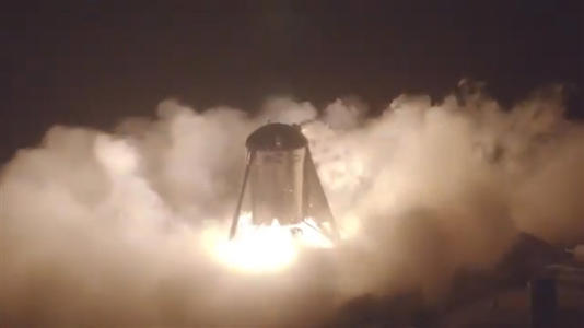 SpaceXStarhopper已准备好实现其最大的飞跃