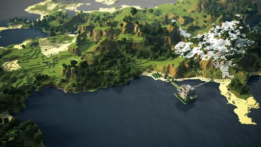 Minecraft结合了Nvidia RTX显卡的光线跟踪功能