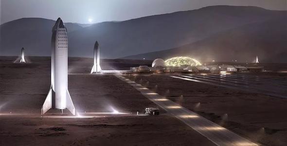SpaceX Starship潜在的火星着陆点在NASA图像中被发现