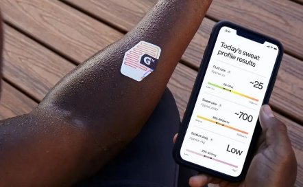 佳得乐设计了可穿戴式贴片告诉您锻炼时喝什么