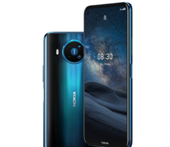 诺基亚8.35G智能手机的Android11更新开始推出