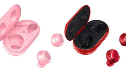 三星GalaxyBudsPlus耳机现在提供红色和粉色选项