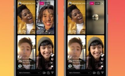 InstagramLive获得了新功能从本质上将其转变为音频聊天室