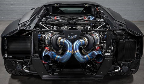 双涡轮增压兰博基尼AventadorSVJ是一款2000马力的异国情调