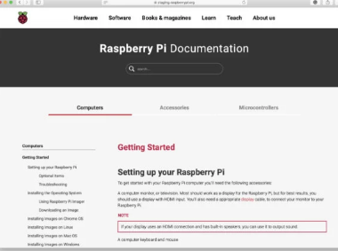 RaspberryPi团队本周宣布推出新的RaspberryPi文档资源网站