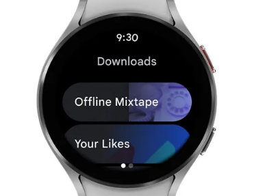 谷歌终于发布了YouTubeMusicWearOS应用但仅适用于三星的新手表