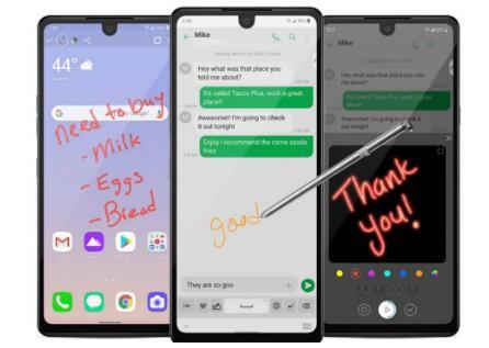 LGStylo6推出了一款带触笔的中档手机以提升手机性能