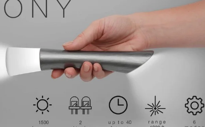 创新的RONY手电筒从53欧元起在Kickstarter上亮相