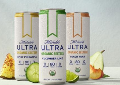 MichelobUltra推出有机硬质苏打水