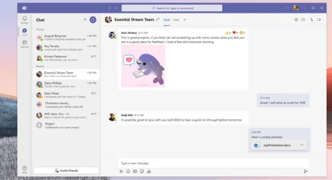 微软MicrosoftTeamsEssentials是适用于小型企业的新独立版本