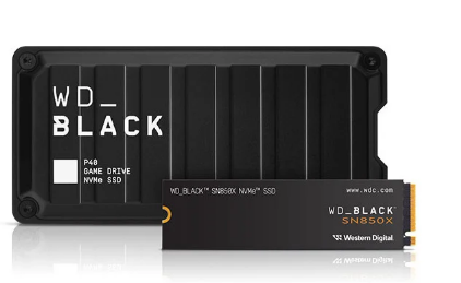 WDBlackSN850X和P40GameDrive存储