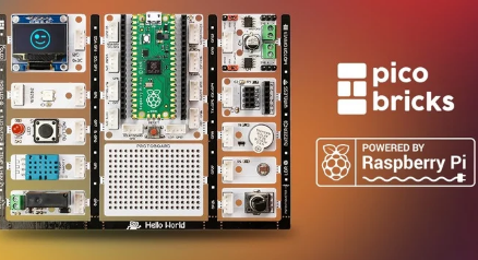 RaspberryPiPicoBricks是STEM学习的完美开发套件