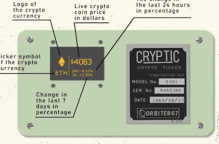CrypTic手工加密代码让您监控您的投资