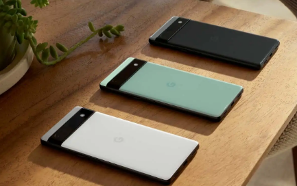 这是一堆新的官方图像中的谷歌Pixel6a