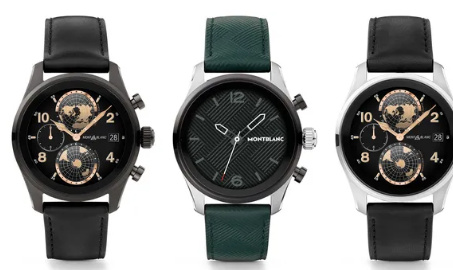 万宝龙首款非三星WearOS3智能手表