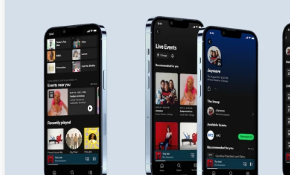 Spotify在其移动应用程序中推出了新的提要以帮助用户找到现场表演