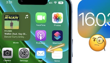 我们听说苹果为iPhone发布了新的iOS16.0.3软件更新
