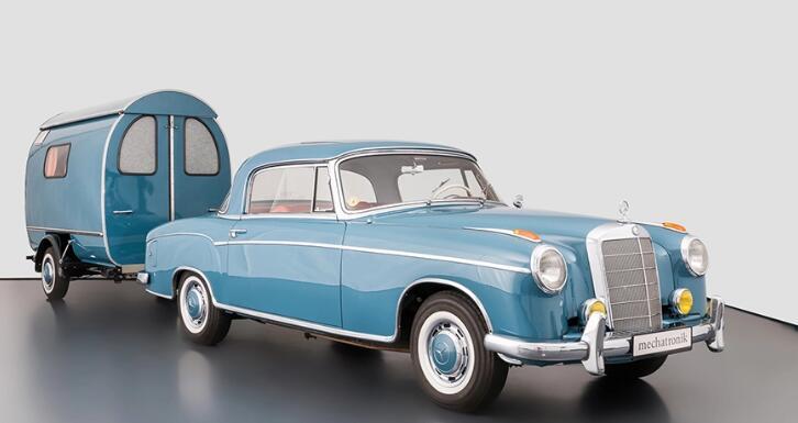 罕见的1960年梅赛德斯奔驰220 SE Ponton开始出售