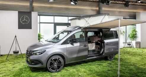 梅赛德斯奔驰最新的露营车概念车结构紧凑