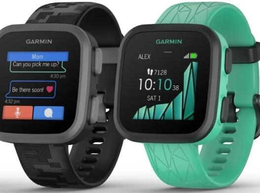 Garmin Bounce儿童智能手表提供地理定位和家务追踪