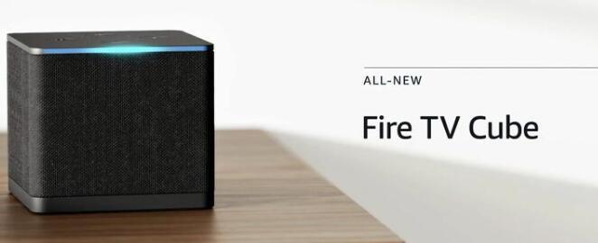 亚马逊Fire TV Cube：带有Alexa和Wi-Fi 6E的4K媒体播放器