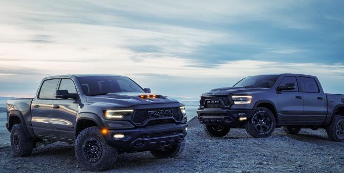 2023 Ram 1500 Rebel TRX 月球版已准备好起飞