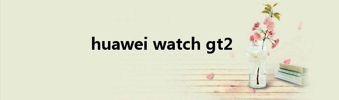 huawei watch gt2