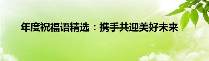 年度祝福语精选：携手共迎美好未来