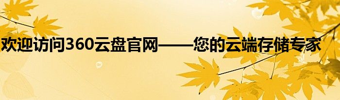 欢迎访问360云盘官网——您的云端存储专家